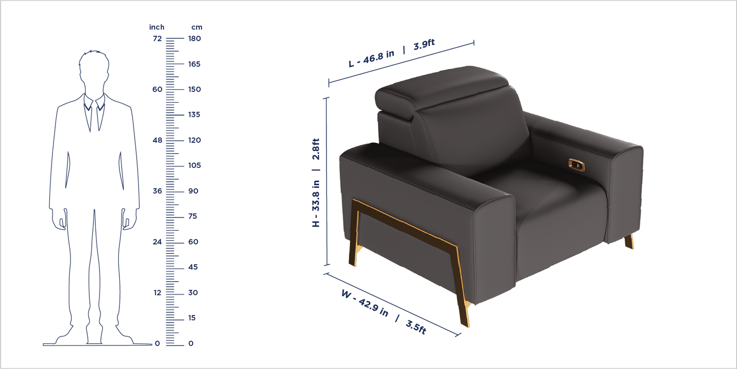 Seattle Recliner Sofa