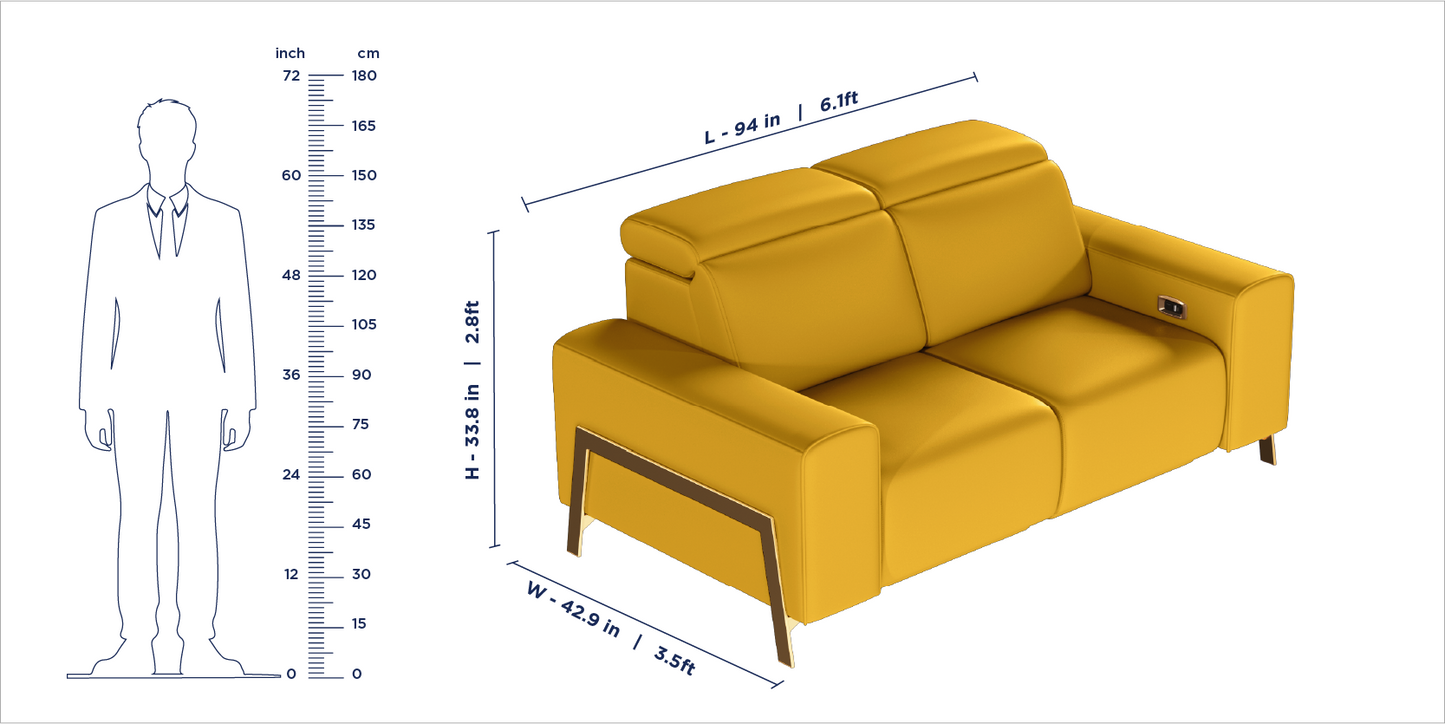 Seattle Recliner Sofa