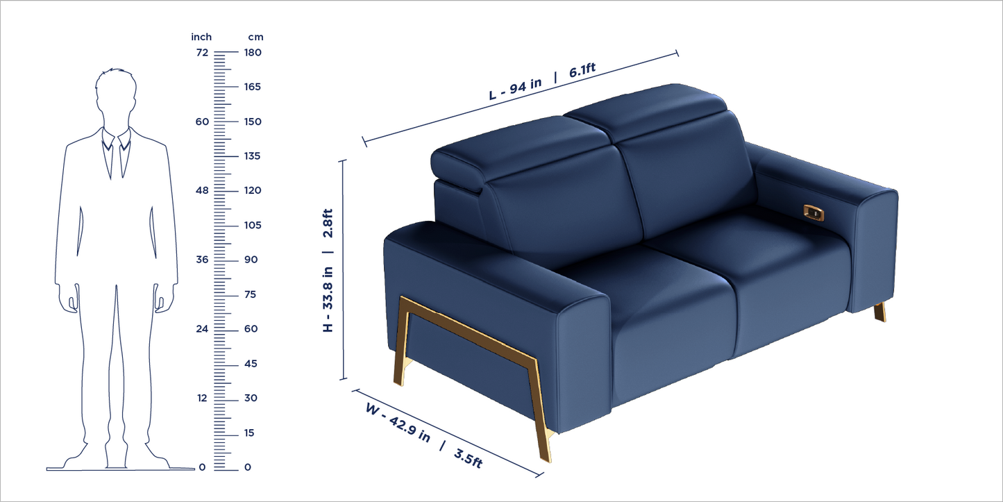 Seattle Recliner Sofa