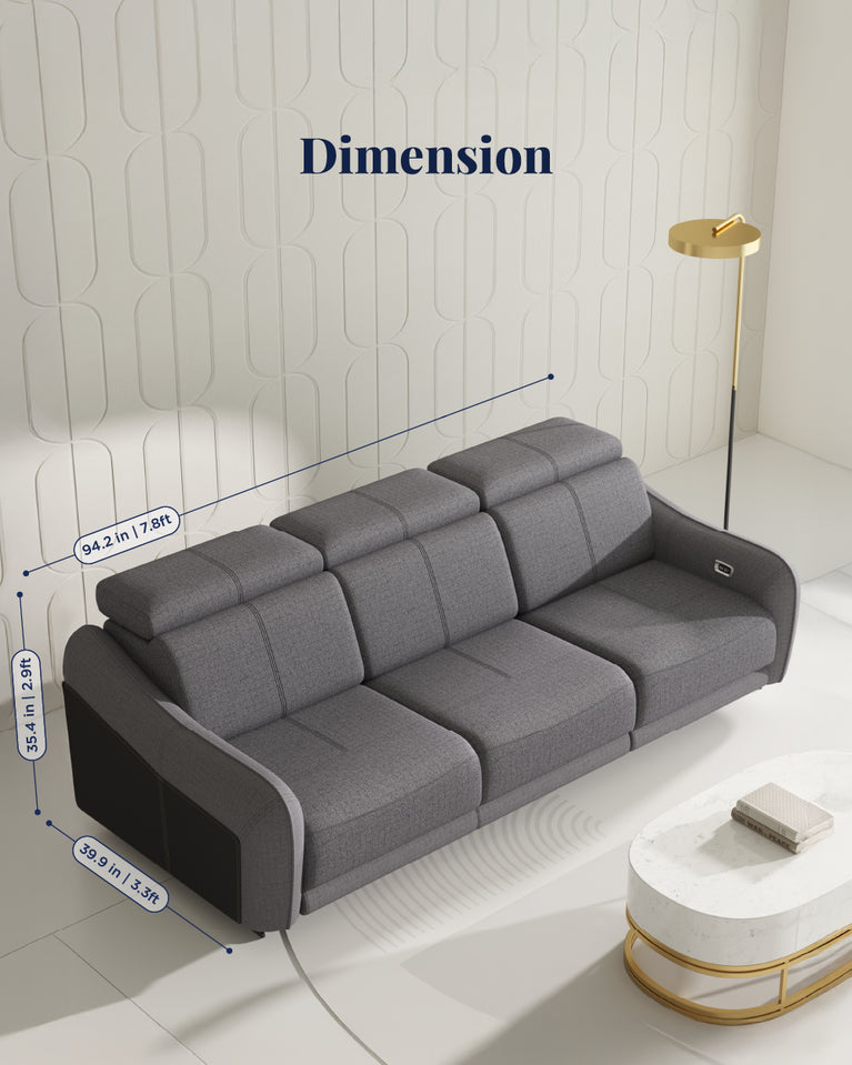 Emilio Recliner Sofa