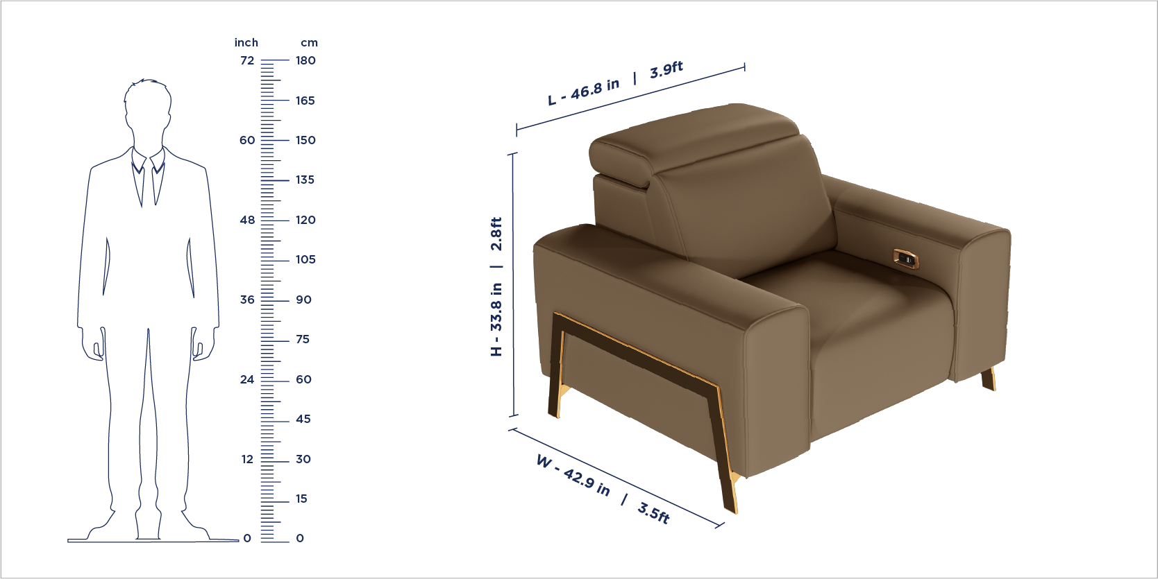Seattle Recliner Sofa