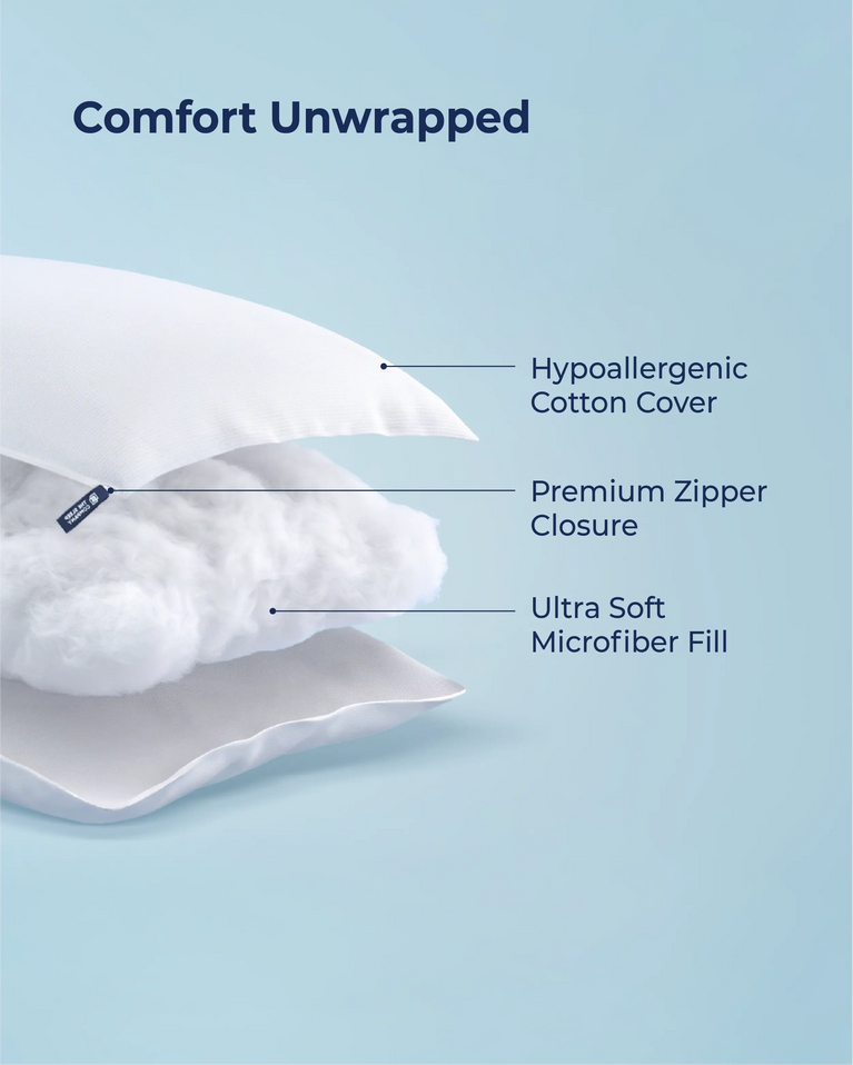 Smart Adjustable Plush Pillow