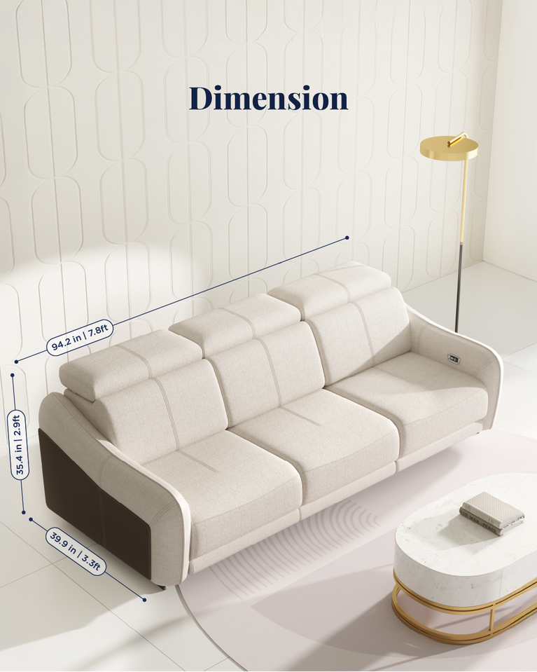 Emilio Recliner Sofa