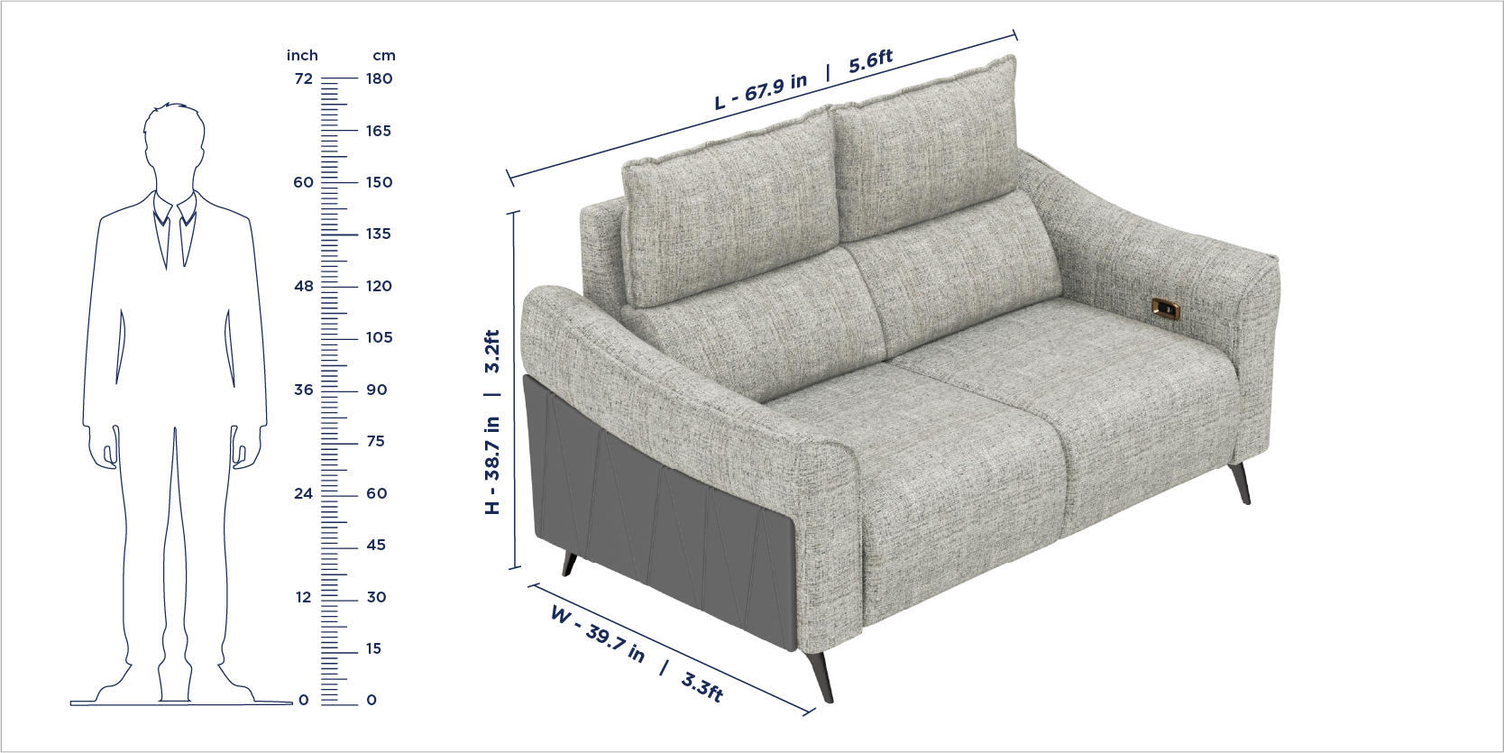 Galway Recliner Sofa