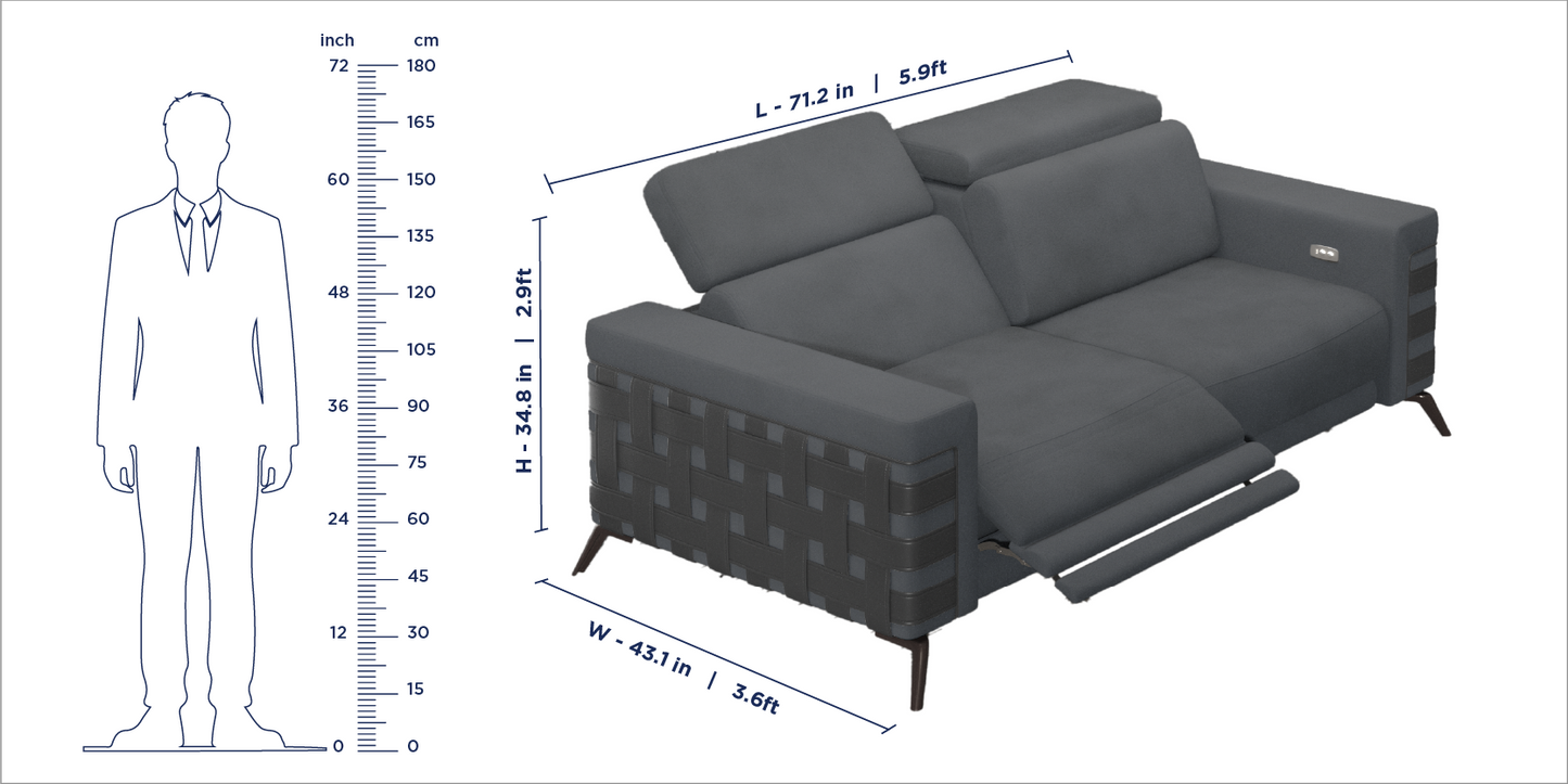 Manila Recliner Sofa