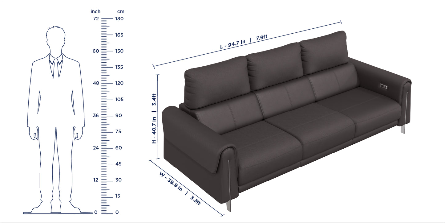 Valencia Recliner Sofa