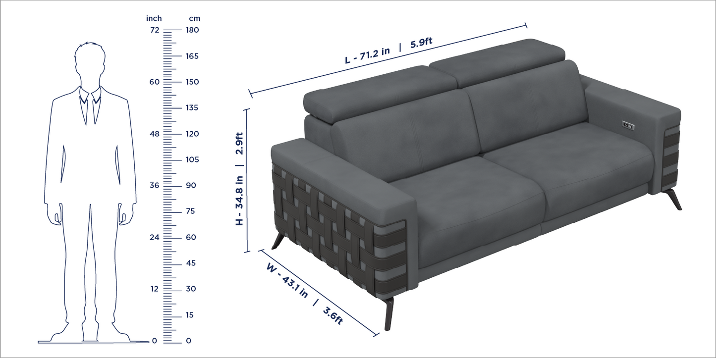 Manila Recliner Sofa