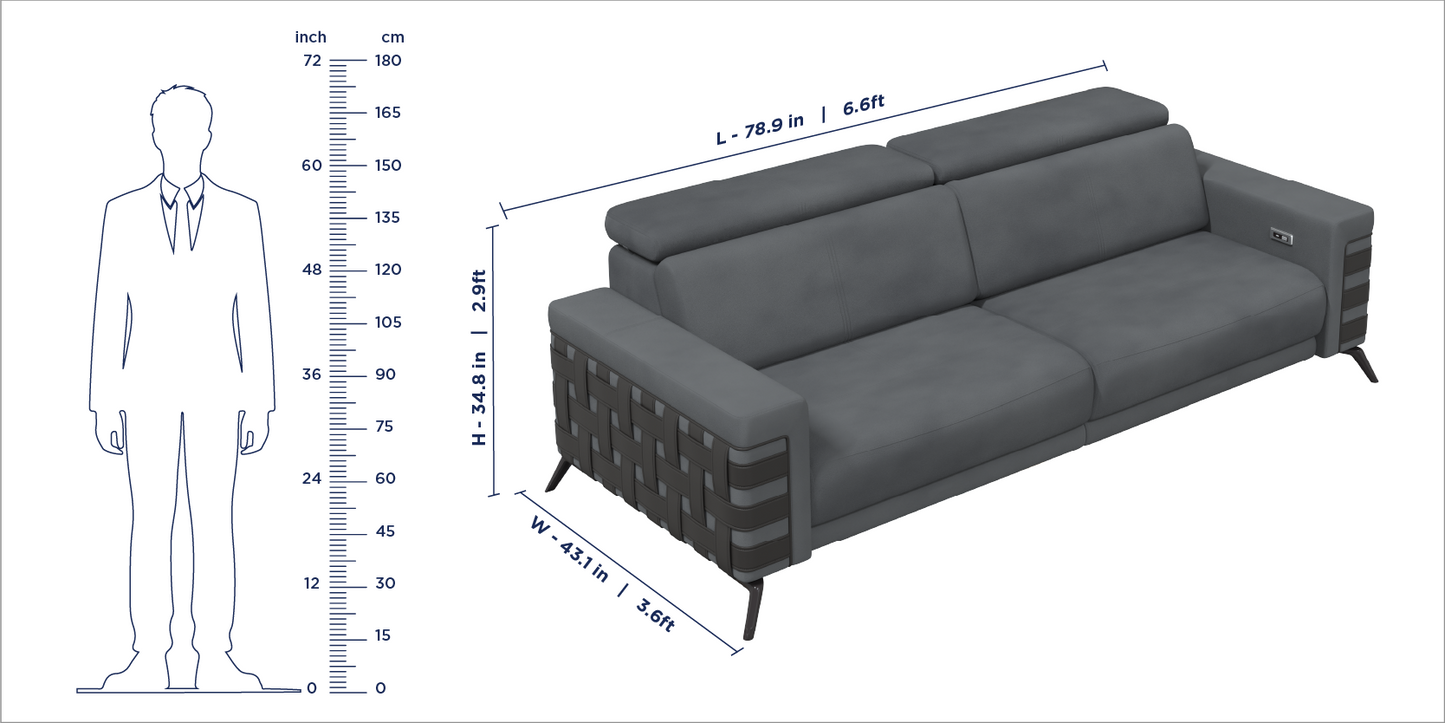 Manila Recliner Sofa