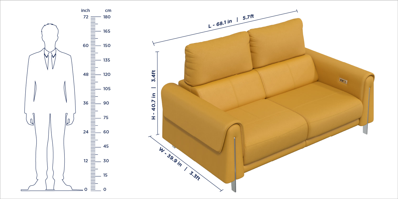 Valencia Recliner Sofa