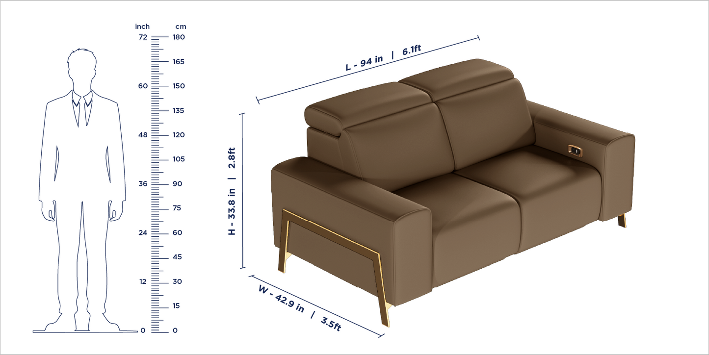 Seattle Recliner Sofa