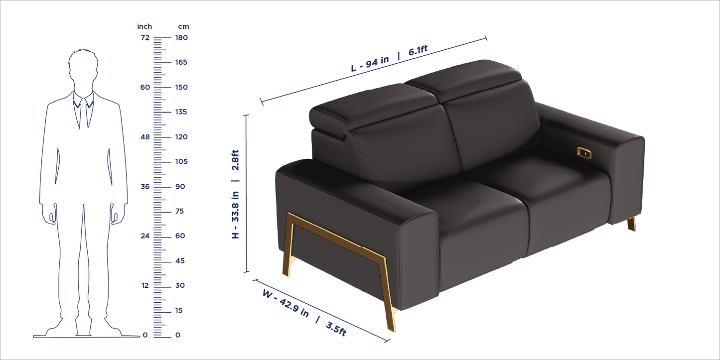 Seattle Recliner Sofa
