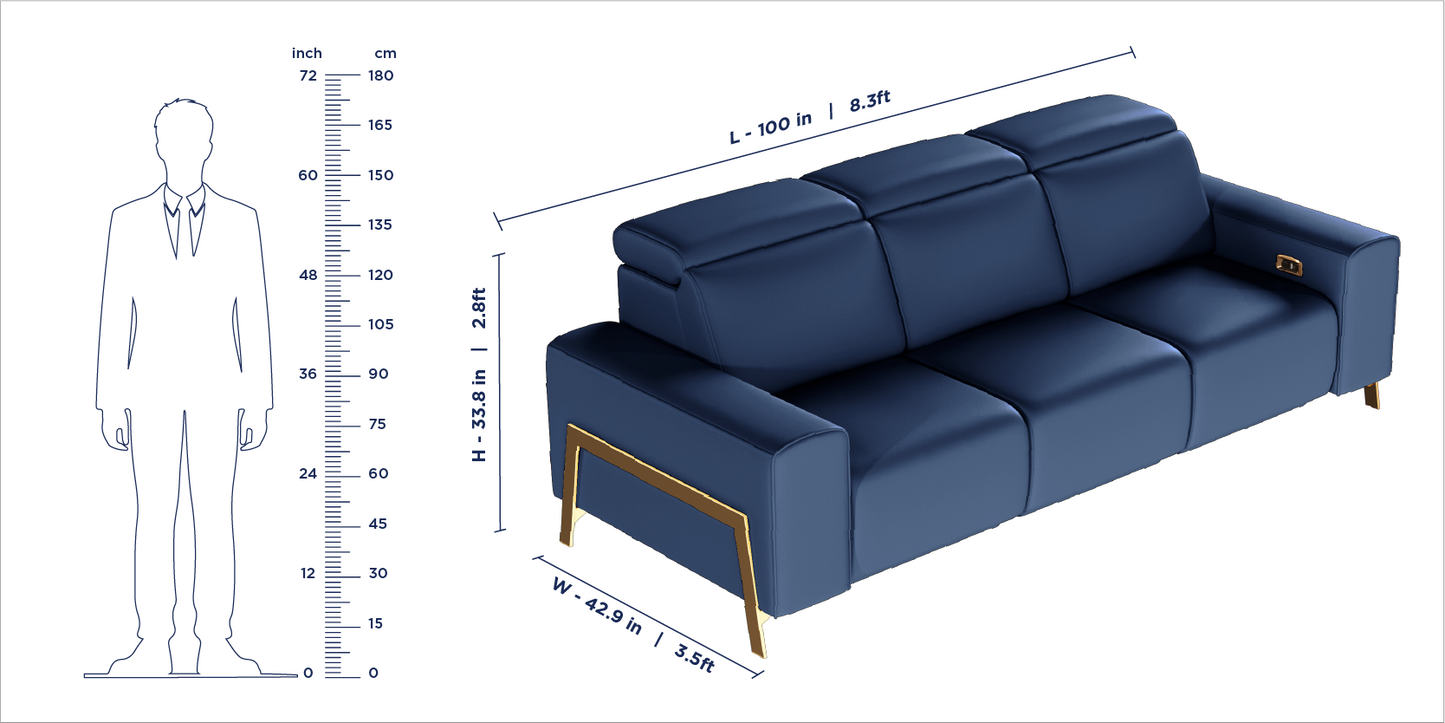 Seattle Recliner Sofa