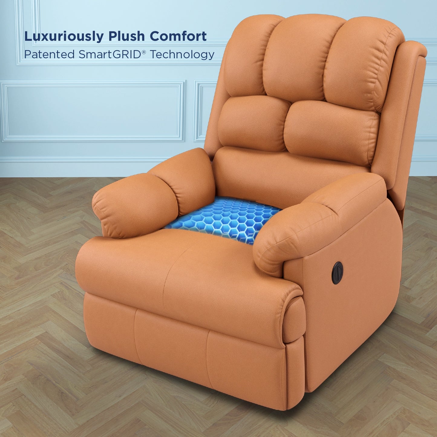 The Sleep Company Luxe Motorised Recliner Sofa