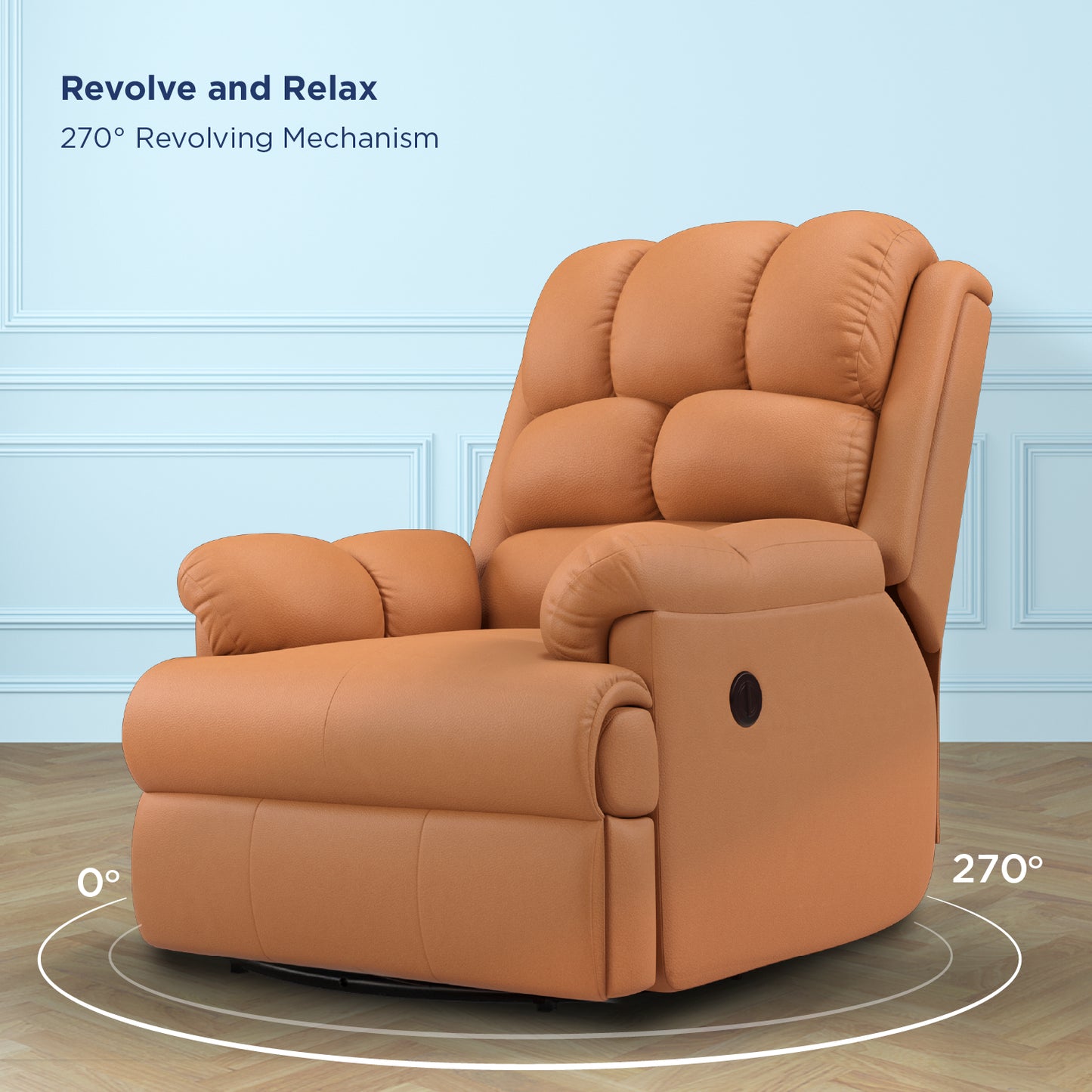 The Sleep Company Luxe Motorised Recliner Sofa