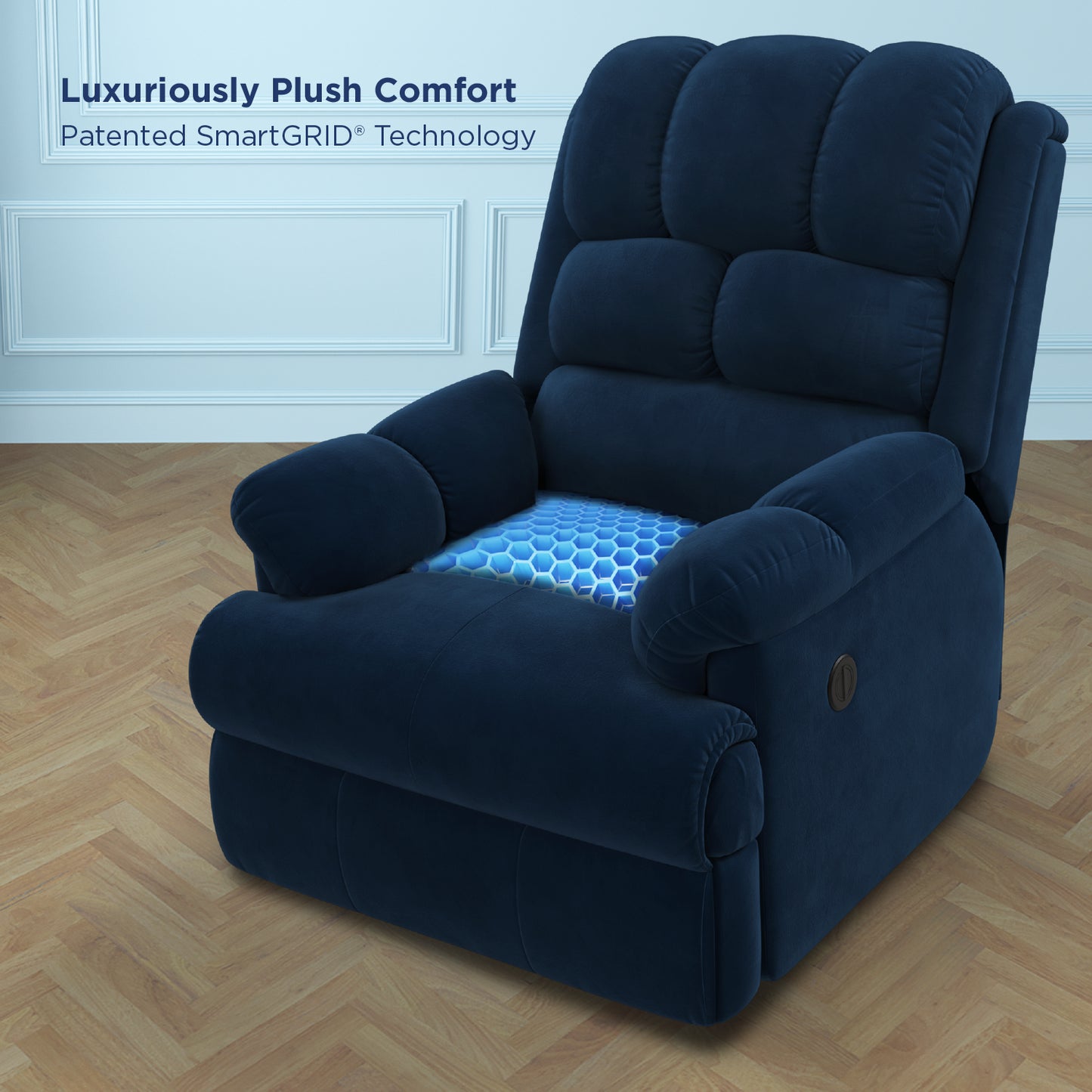 The Sleep Company Luxe Motorised Recliner Sofa