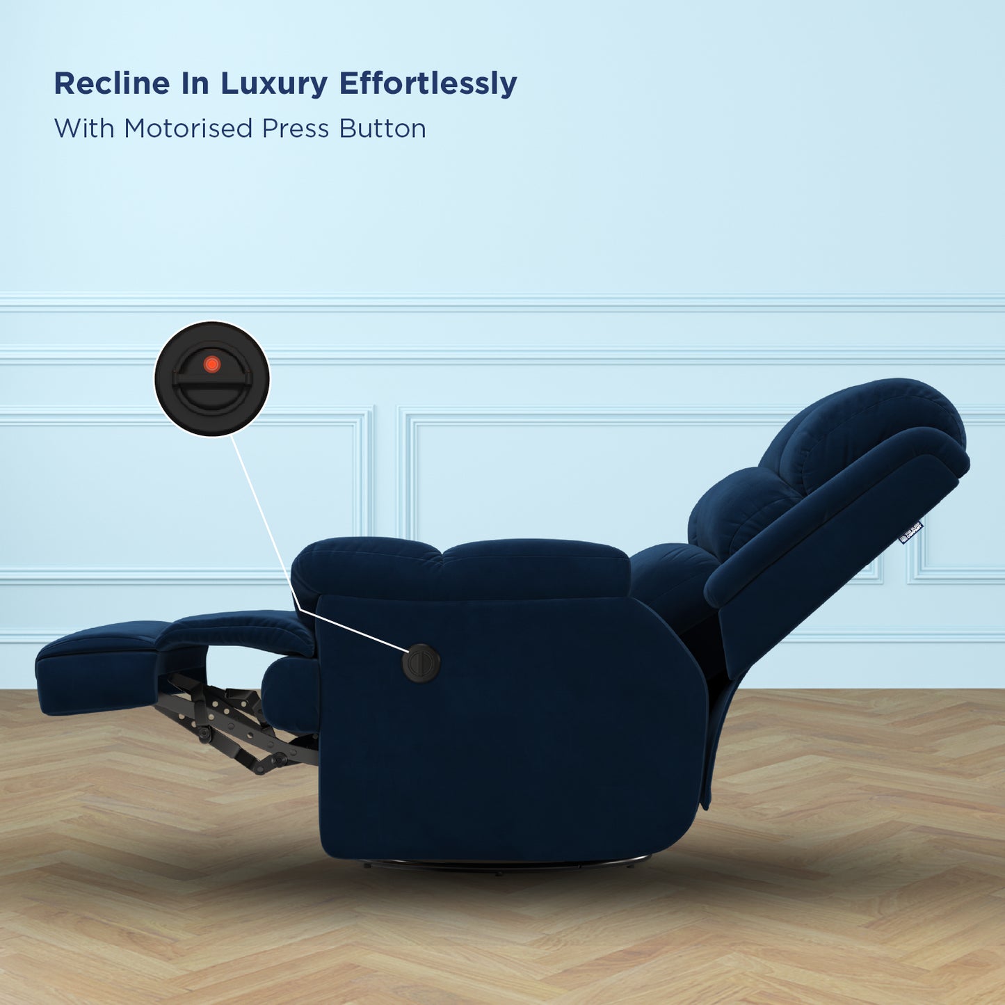 The Sleep Company Luxe Motorised Recliner Sofa