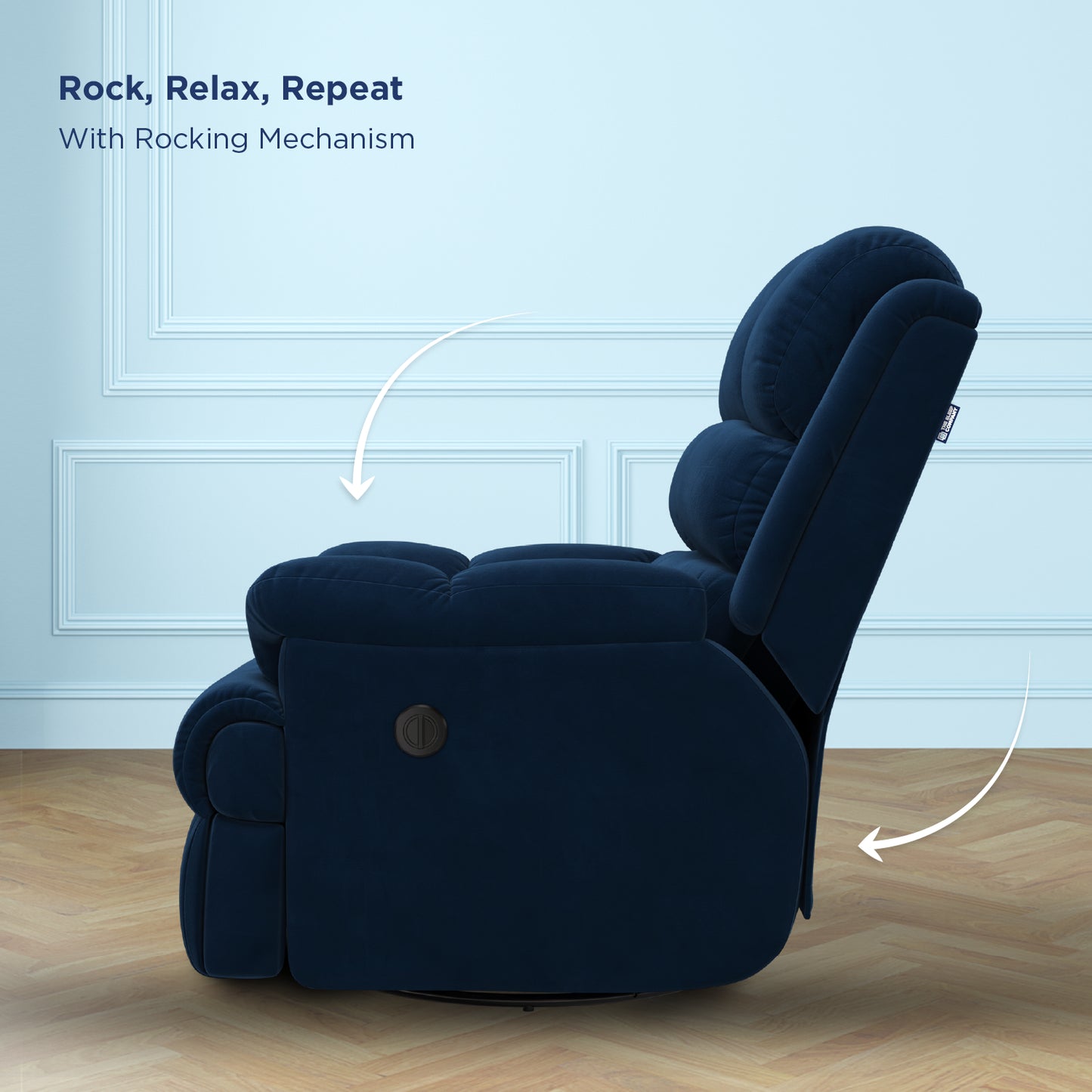 The Sleep Company Luxe Motorised Recliner Sofa