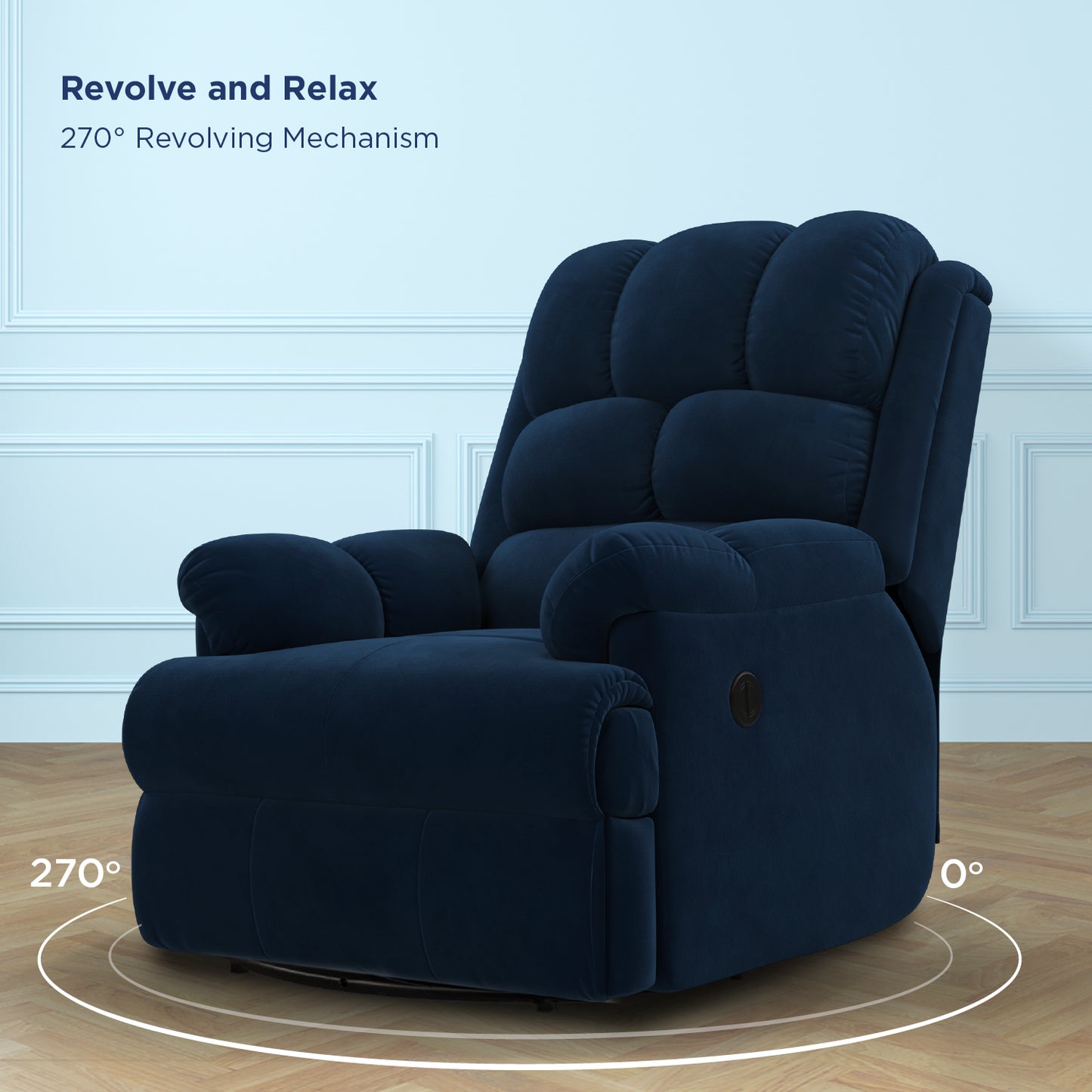 The Sleep Company Luxe Motorised Recliner Sofa