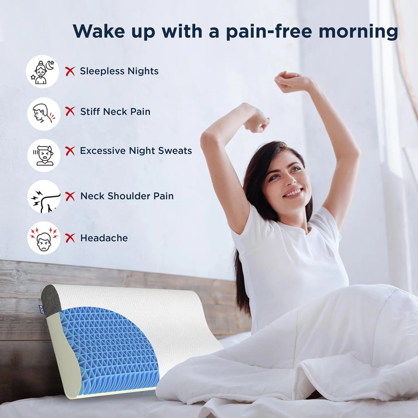Wakeup with a pain-free morning 