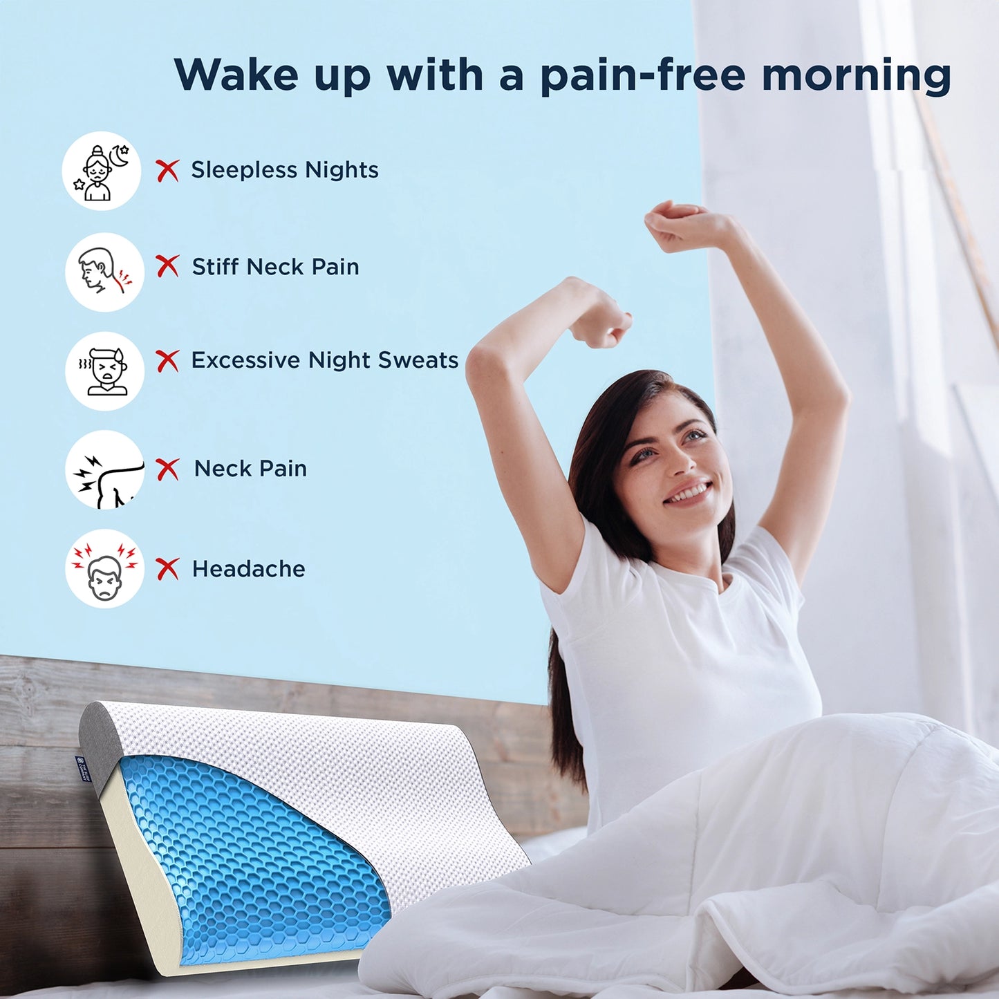 Best pillow for people with neck pain best sale