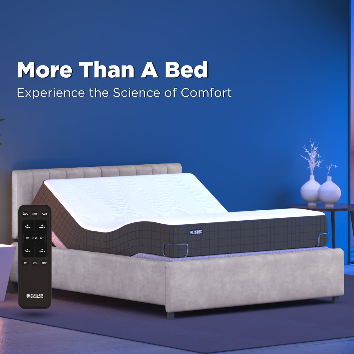 Elev8 Smart Recliner Bed with Italia Frame