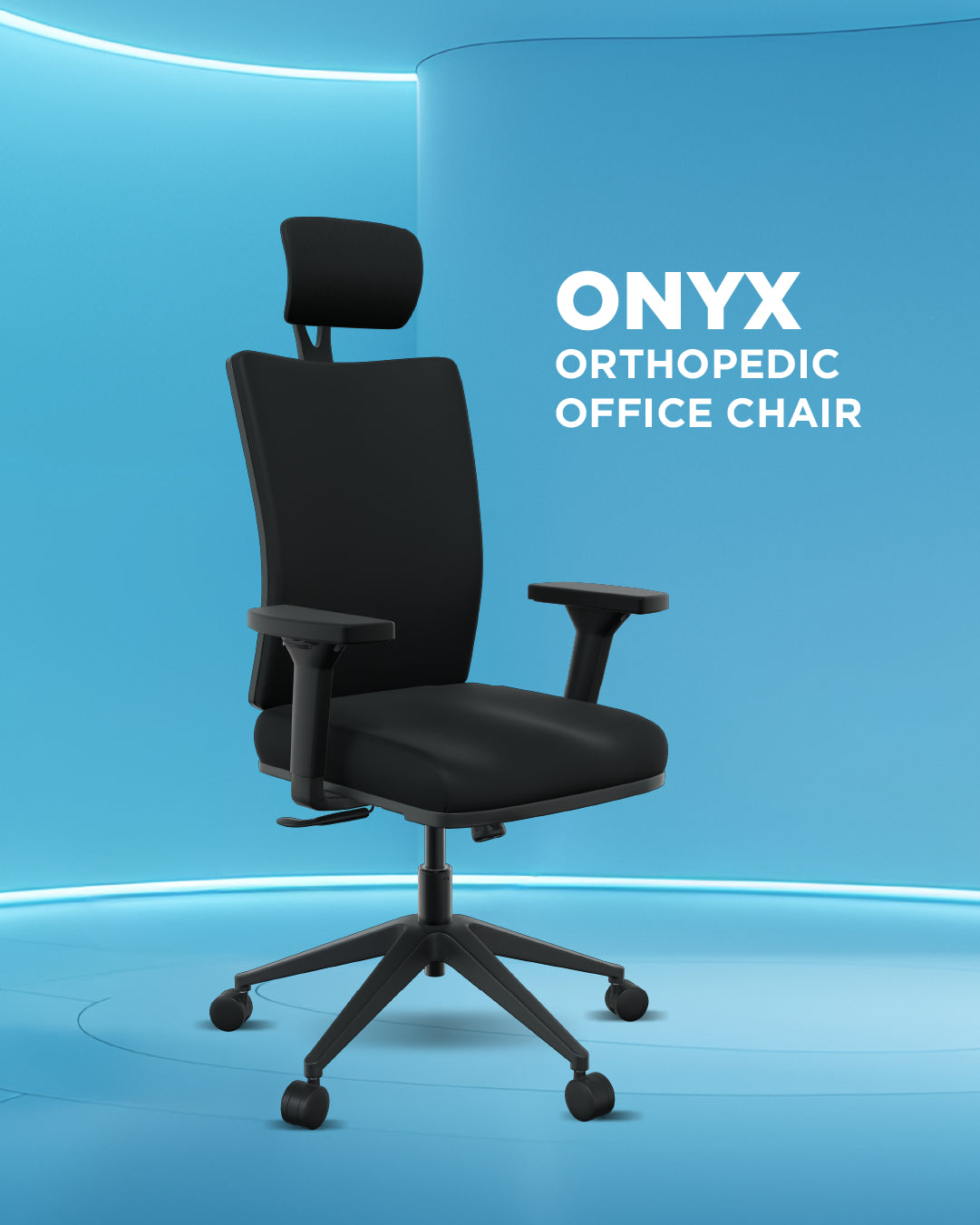 Onyx Orthopedic Office Chair