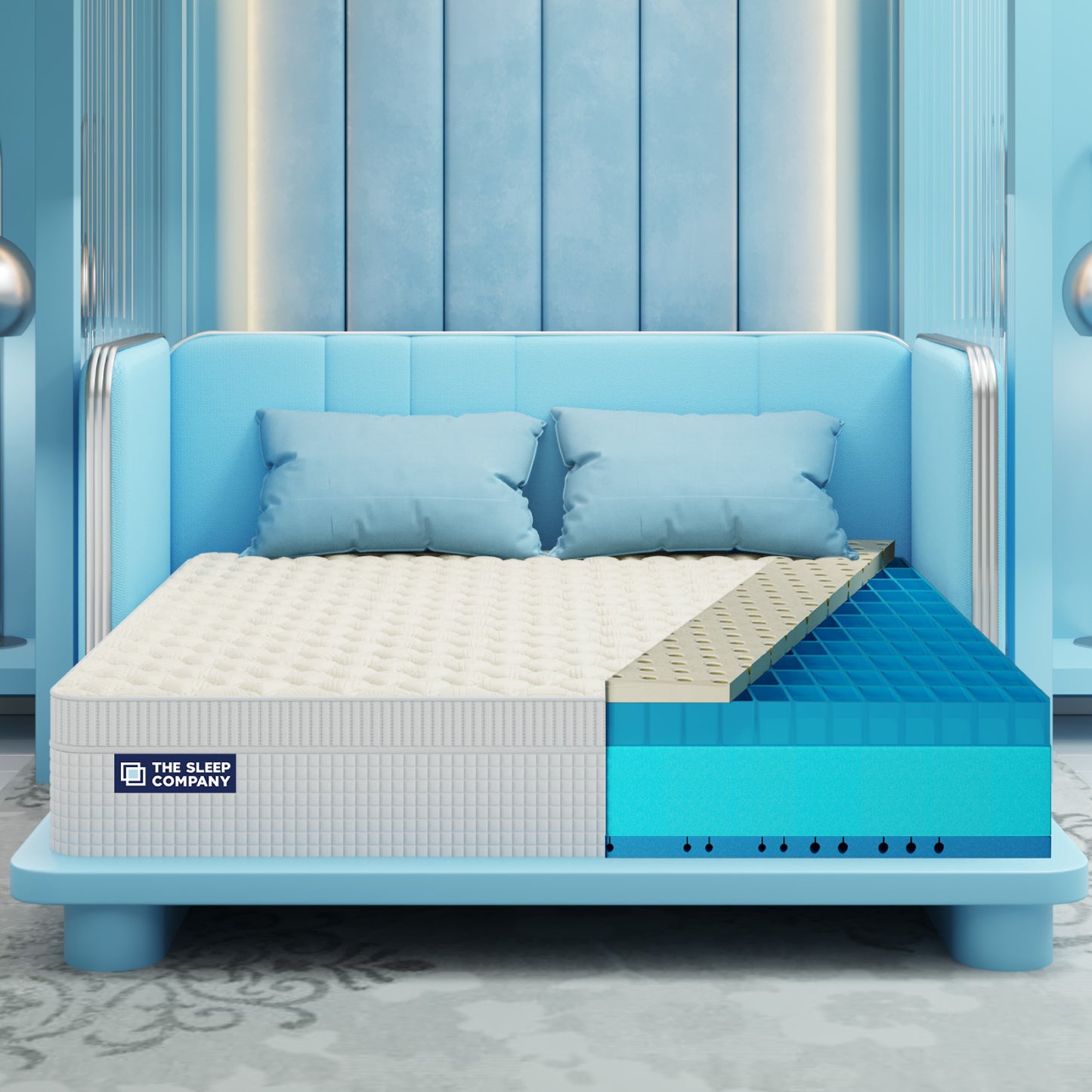 Buy Smart Ortho Royale Mattress Online 100 Natural Latex Mattress The Sleep Company