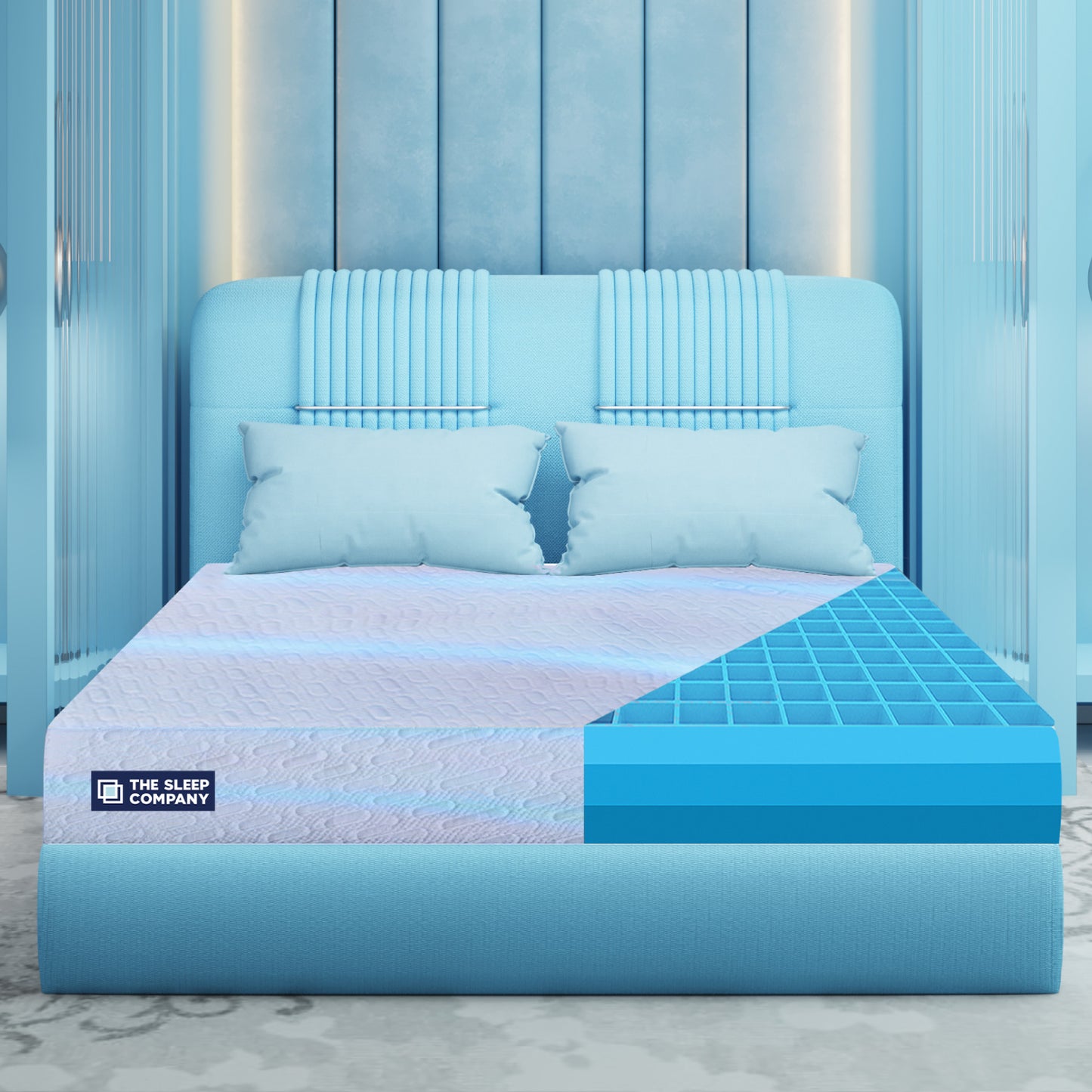 Buy Smart Ortho Snowtec Cooling Technology Mattress Online The Sleep Company
