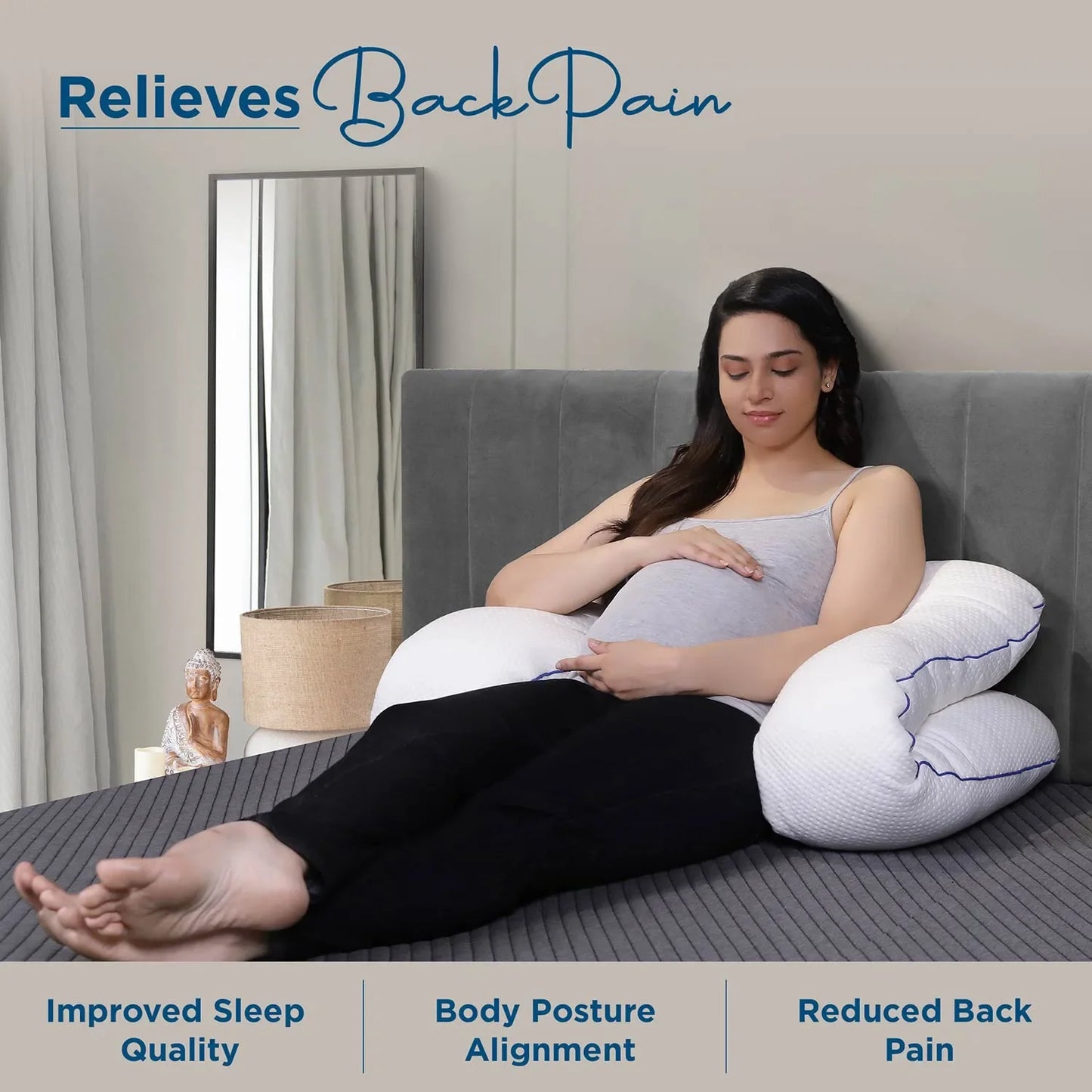 Buy Pregnancy Pillows Online  Buy Maternity Pillow @ Best Price – The Sleep  Company