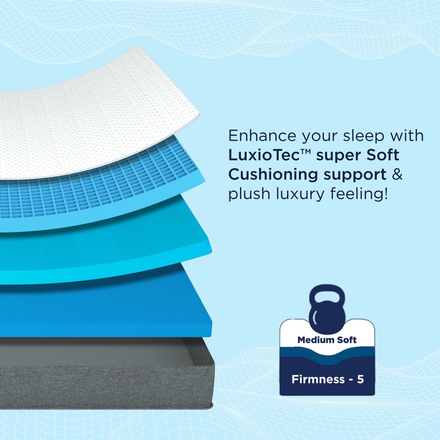 smart luxe mattress - medium soft matress