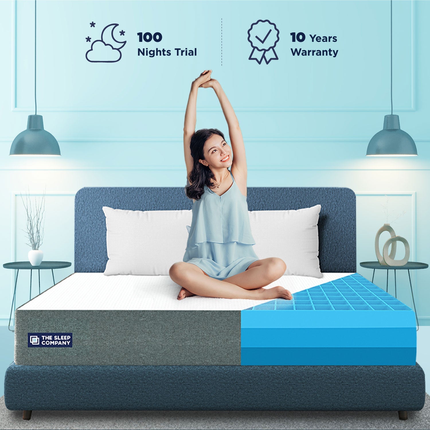 Buy Luxury Mattress Online - Luxury Mattress India - The Sleep Company