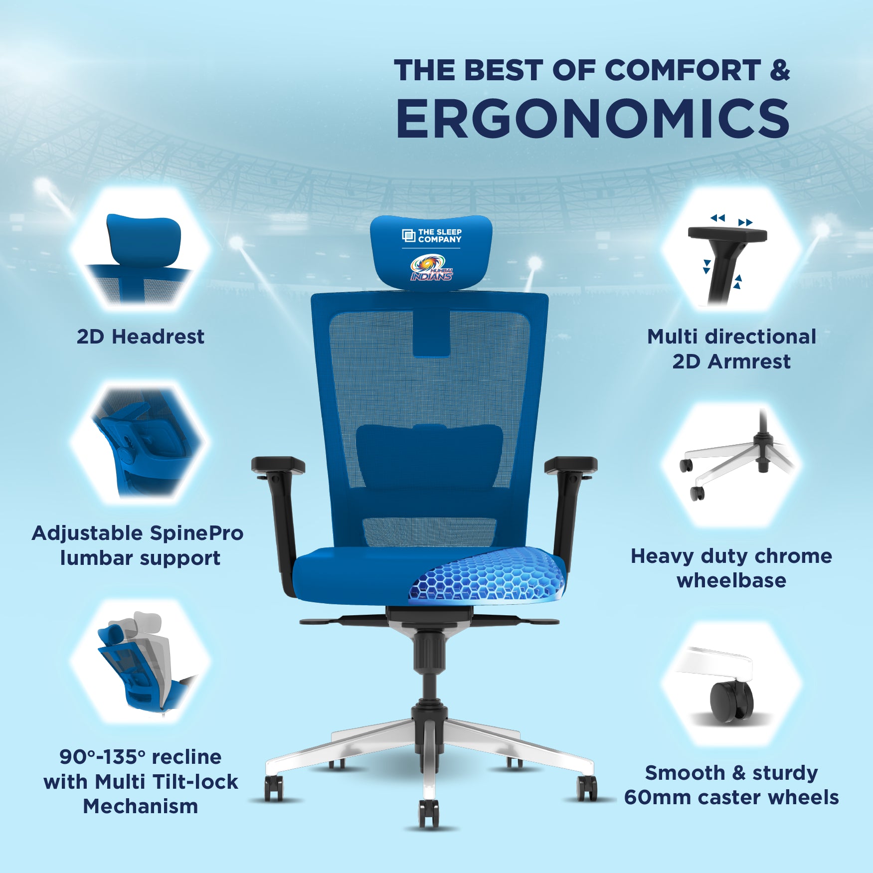 MI Stylux Ergonomic Chair