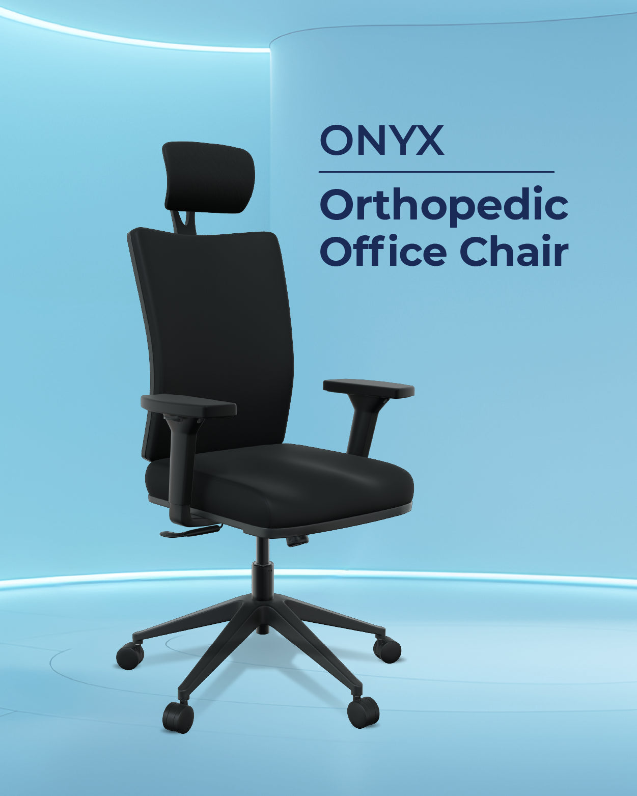 Onyx Orthopedic Office Chair