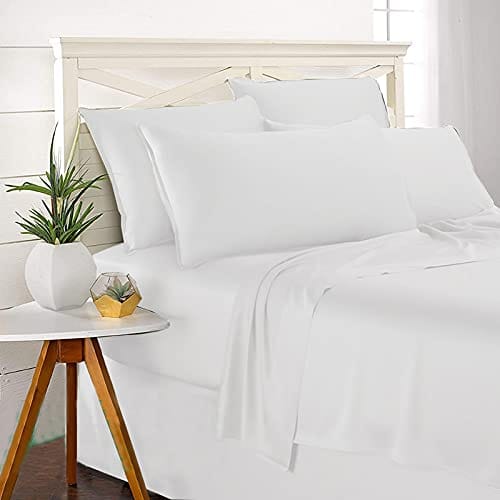 Bamboo Fitted Sheets with 2 Pillow Covers