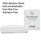 Bamboo Fitted Sheets  White